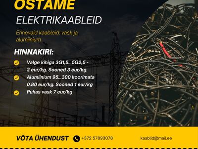 Ostan elektrikaableid!