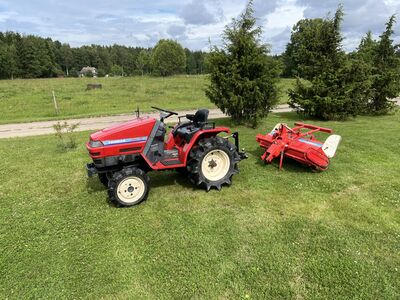 Väiketraktor YANMAR + mullafrees + rippsüsteem