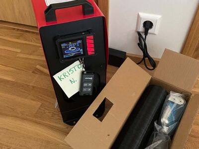 Diiselpuhur/soojapuhur 8kw 12/24/220v bluetooth