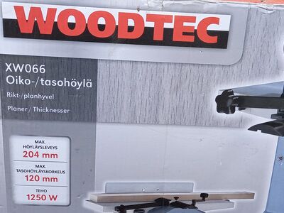 Höövel-paksusmasin Woodtec