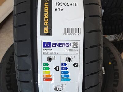 Suverehvid 195/65 R15, UUED