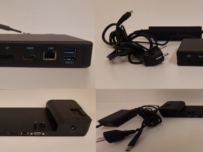 DOCKING STATION SÜLEARVUTITELE + AC ADAPTER