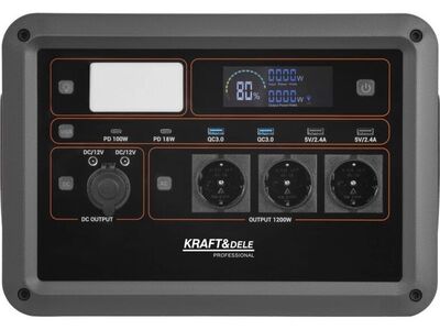 Kaasaskantav elektrijaam 1152Wh 45Ah /25.6V KD5532