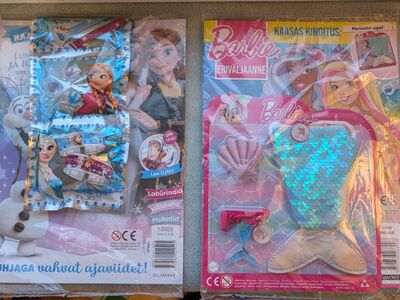 Barbie ja Frozen ajakirjad