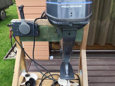 Paadimootor Yamaha 15hp 4T/ lühike jalg/ el start