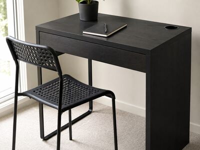 Письменный стол IKEA MICKE + стул IKEA ADDE