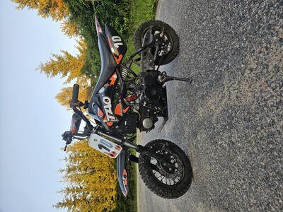Krossikas lastele pitbike110cc 4t automaatkäivitus