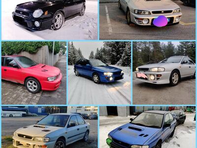 Subaru Impreza varuosad 1992-2000; 2001-2007