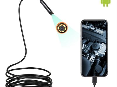 ENDOSKOOP/INSPEKTEERIMISKAAMERA 5.5mm, 7mm