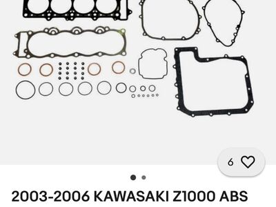 Kawasaki Z1000 mootori tihendikomplekt 2003-2006