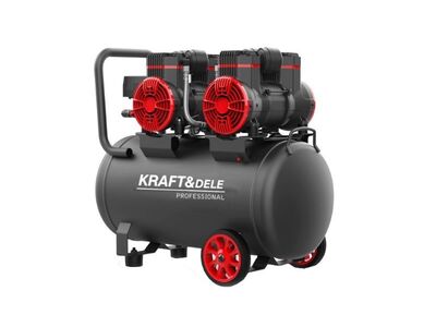 Õlivaba kompressor 100L / 2 x 550W KD1387