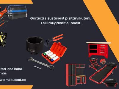 Garaaži sisustusest pisitarvikuteni