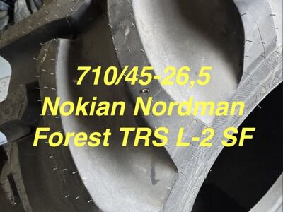 Uus metsamasina rehv NOKIAN 710 / 45 26,5"