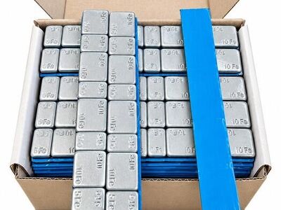 Kleebitavad tasakaaluraskused 60g (5g*4+10g*4)