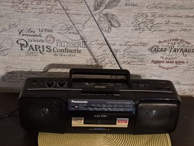 Retro Panasonic RX-FS400 raadio/makk + kassett 5tk