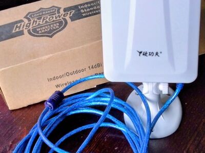 Võimas 14dB WiFi adapter USB-ühendusega (uus)