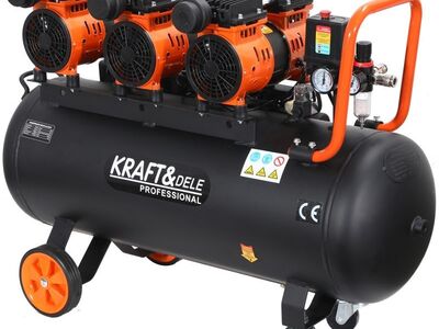 Õlivaba kompressor 100L 580L/min 3x2000W KD1394