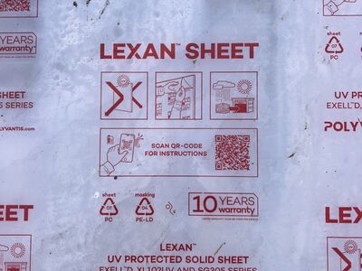 Поликарбонатные листы Lexan