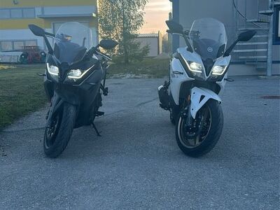 2 CFMOTO 650 GT mootorratast