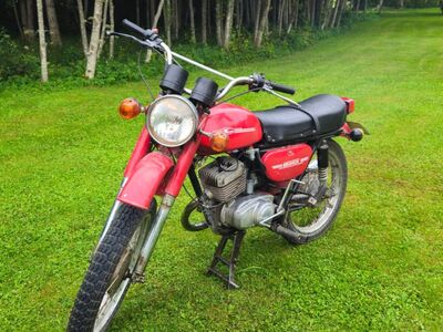 1990 Minsk 125 – dokumentidega, sõidab.