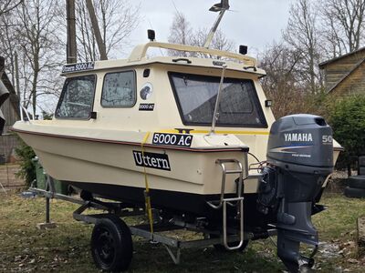 Uttern 5000 AC + Yamaha mootor + treiler