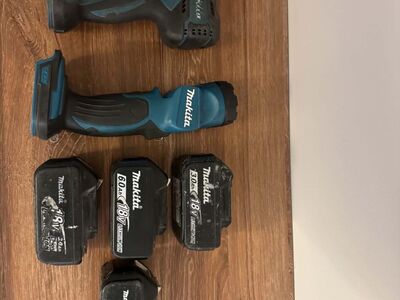Makita tööriistad + akud