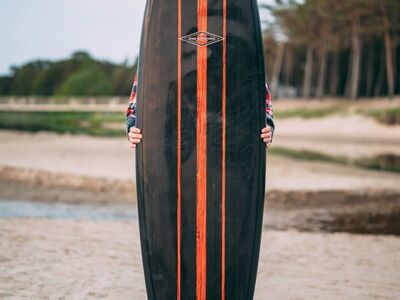 7'3" 55L Gong Carter midlength surfboard/surfilaud