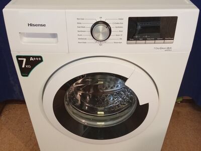 Õhuke pesumasin Hisense, garantiiga