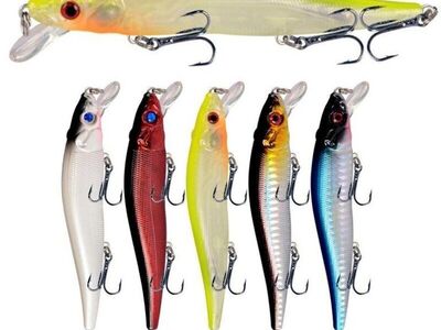 Landid vobler Minnow 5tk, 11.5cm, 14.5g