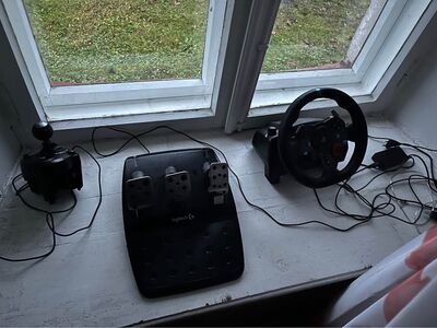 Logitech G29 rool + käigukang, komplekt