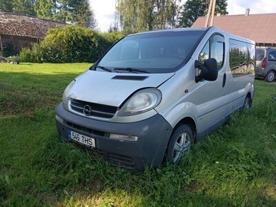 Varuosadena Opel Vivaro 1.9td 74kw 6-manuaal