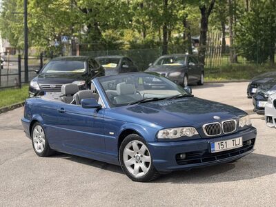 BMW E46 320 R6 125kW Cabrio, reg. tasu makstud!