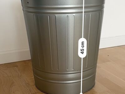 Uus IKEA metalltünn 40L