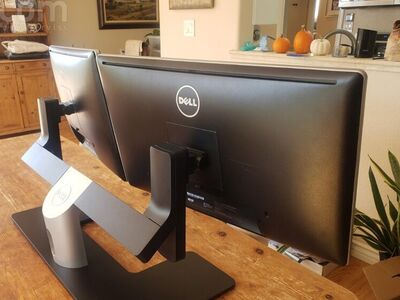 Dell MDS14 Dual Monitor hoidik KUNI 24" MAKS.!