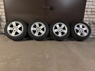 16 mercedes veljed + rehvid 215 60 16 good year