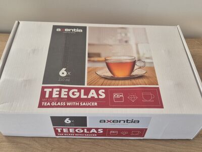 Komplekt teetassid 6 tk
