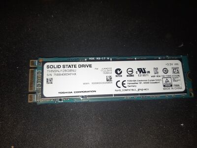 Toshiba 128GB SSD (SATA)