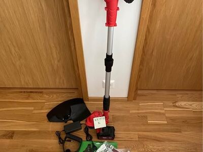 Aku murutrimmer 18v Makita akule, ratastega / ilm