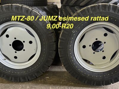 Mtz-80/JUMZ esimesed rattad: 9,00x R20 Rosava