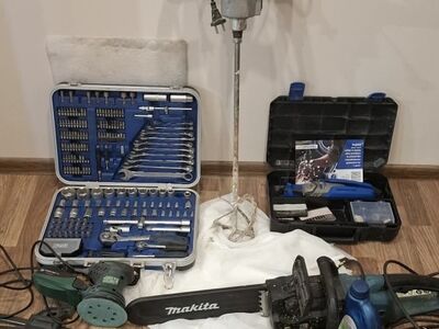 Tööriistad: Makita, Dremel, Scheppach, Bosch jne
