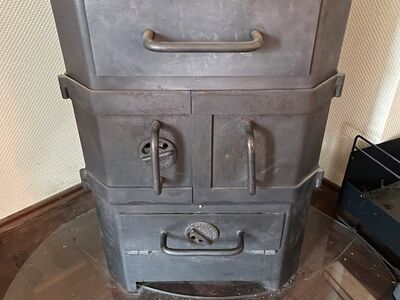 Universaalne kamin - pliit - ahi – Saksa toode