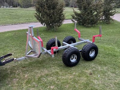 Väiketraktori/ATV  haagis/metsakäru