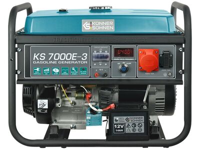 Bensiinigeneraator KS 7000E-3 5kW