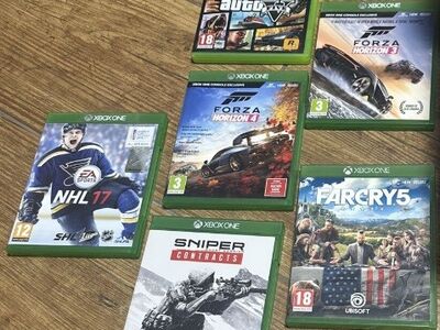 8 Xbox One mängu