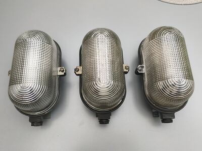 Retro tööstusvalgustid / loft valgustid ПСХ-60 3tk
