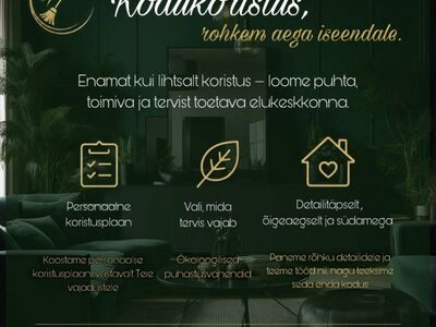 Koristusteenus Tallinnas ja Harjumaal