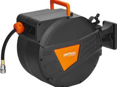 Sissetõmmatav pneumaatiline voolik 15m + 2m 1/4″