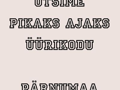 Üürikodu Pärnumaal
