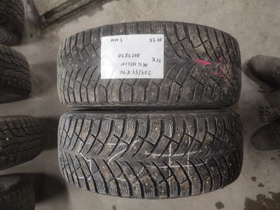 205/55R16 naastrehvid 2tk