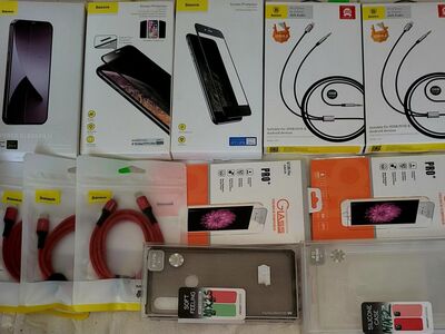Iphone uued ümbrised, kaablid 38 tk